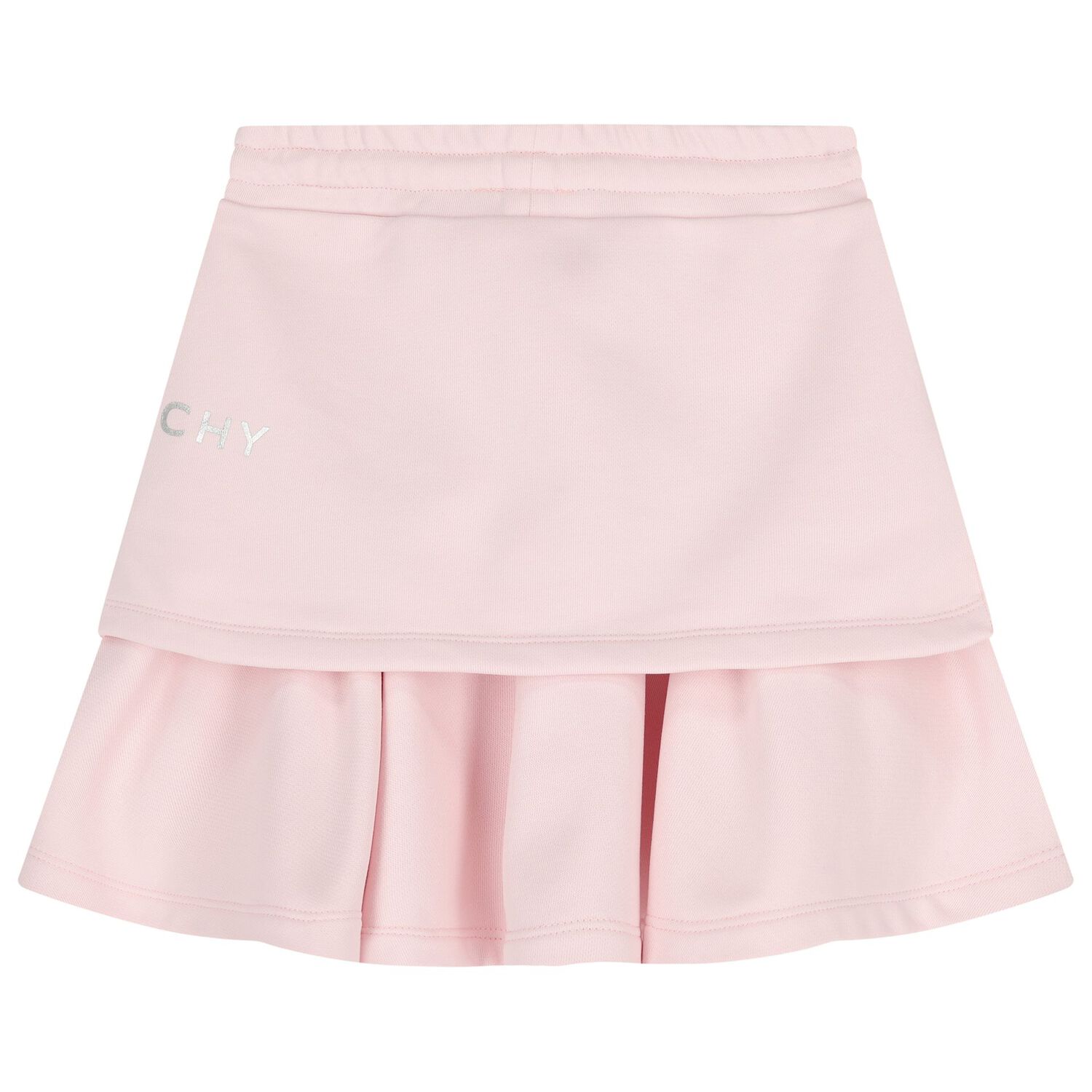 Girls Pink Logo Skirt, 1, hi-res