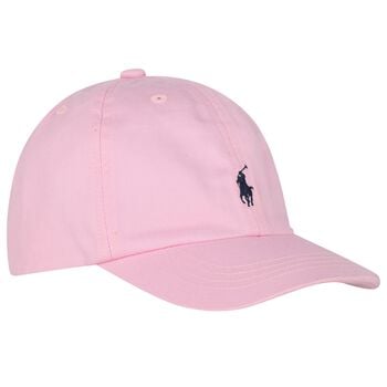 Girls Pink Logo Cap