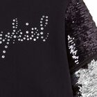 Girls Black Party Dress, 1, hi-res