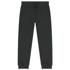 Boys Grey Logo Tracksuit, 4, hi-res