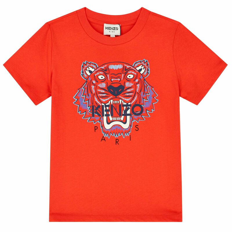 Red Tiger Logo T-Shirt, 1, hi-res image number null