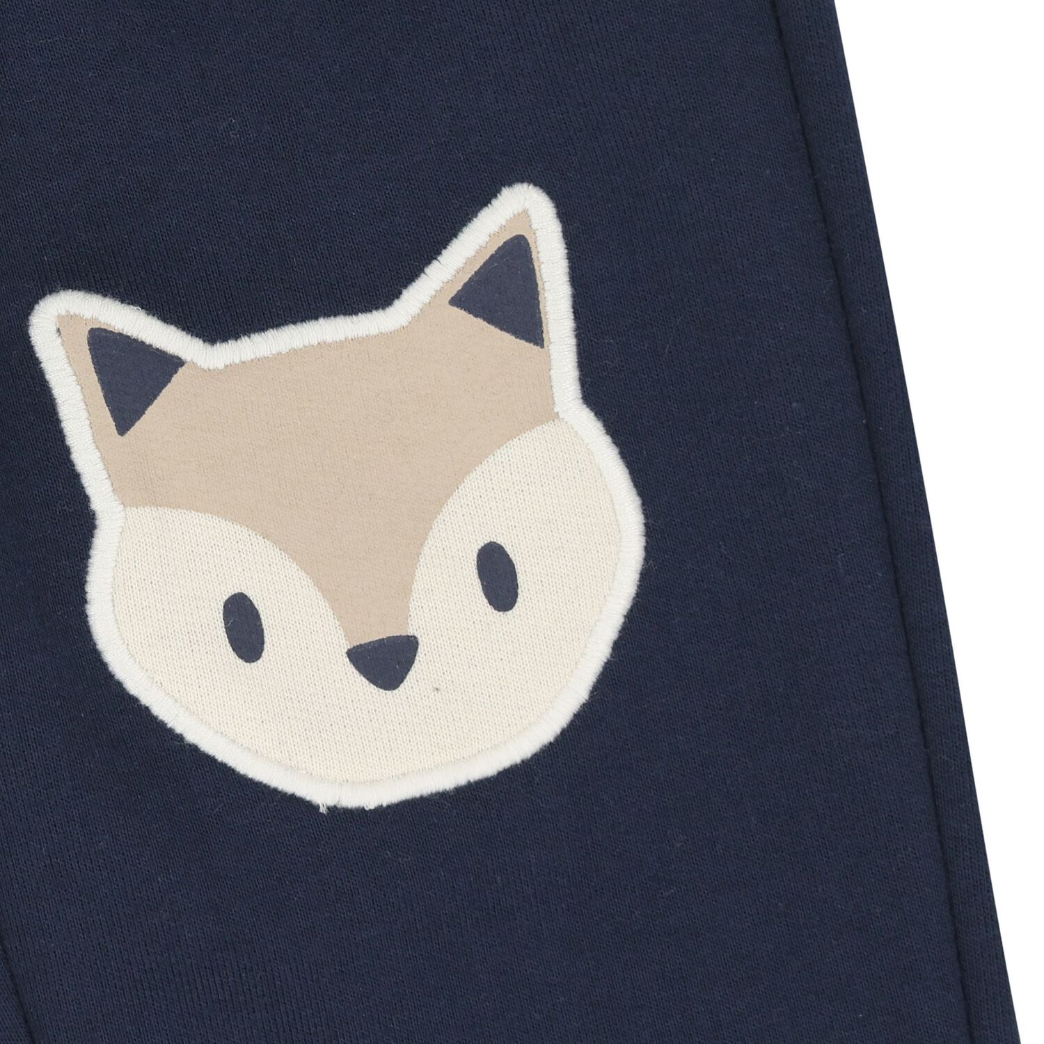 Younger Boys White, Green & Navy Blue Fox Tracksuit ( 3 Piece ), 1, hi-res