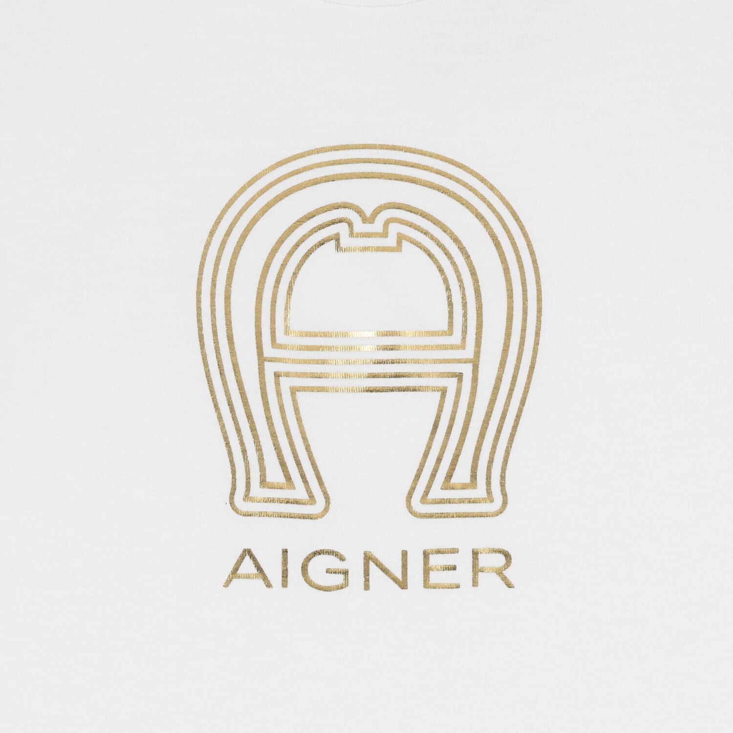 Younger Boys White Logo T-Shirt, 1, hi-res