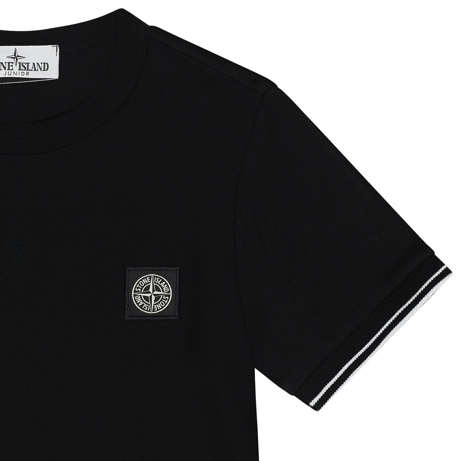 Boys Black Logo T-Shirt, 1, hi-res image number null