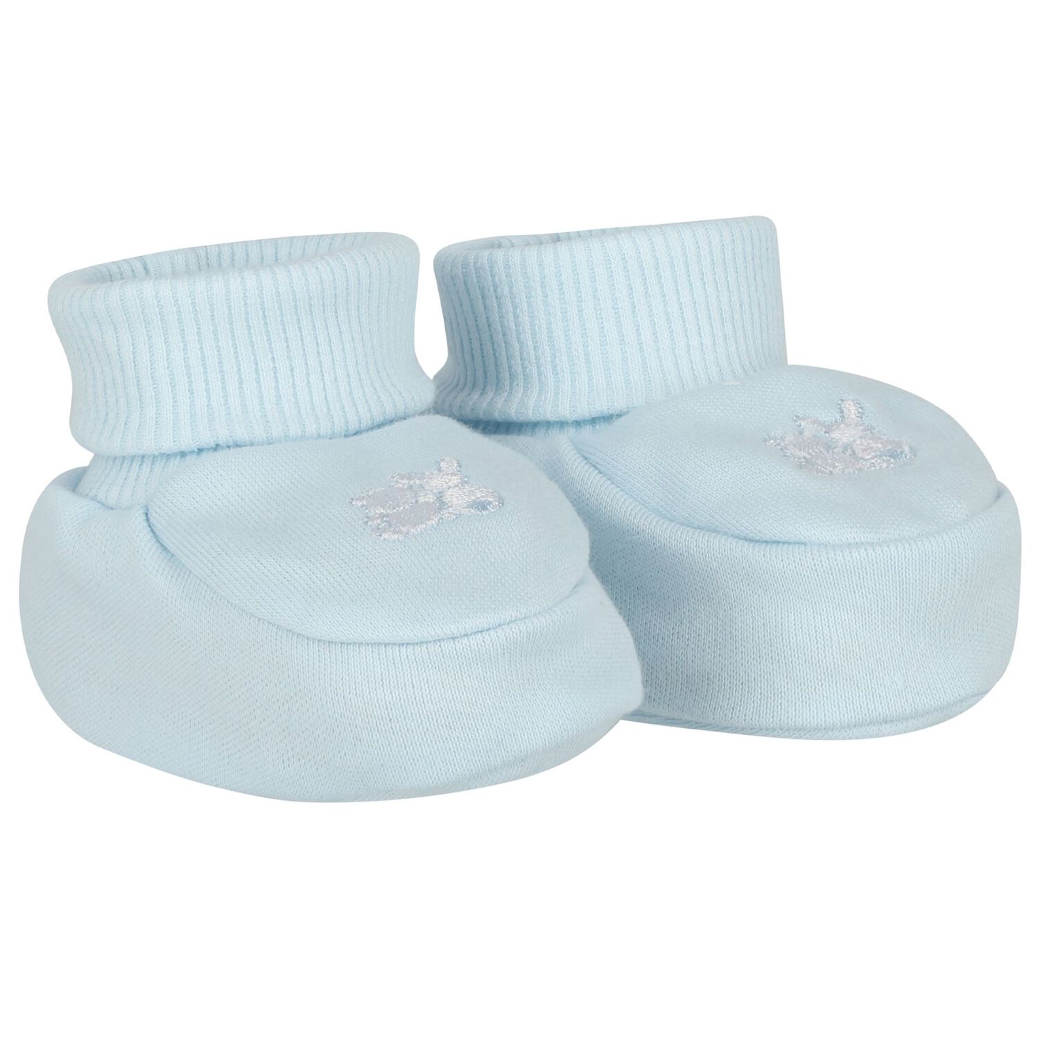 Baby Boys Blue Hat & Booties Gift Set, 2, hi-res image number null