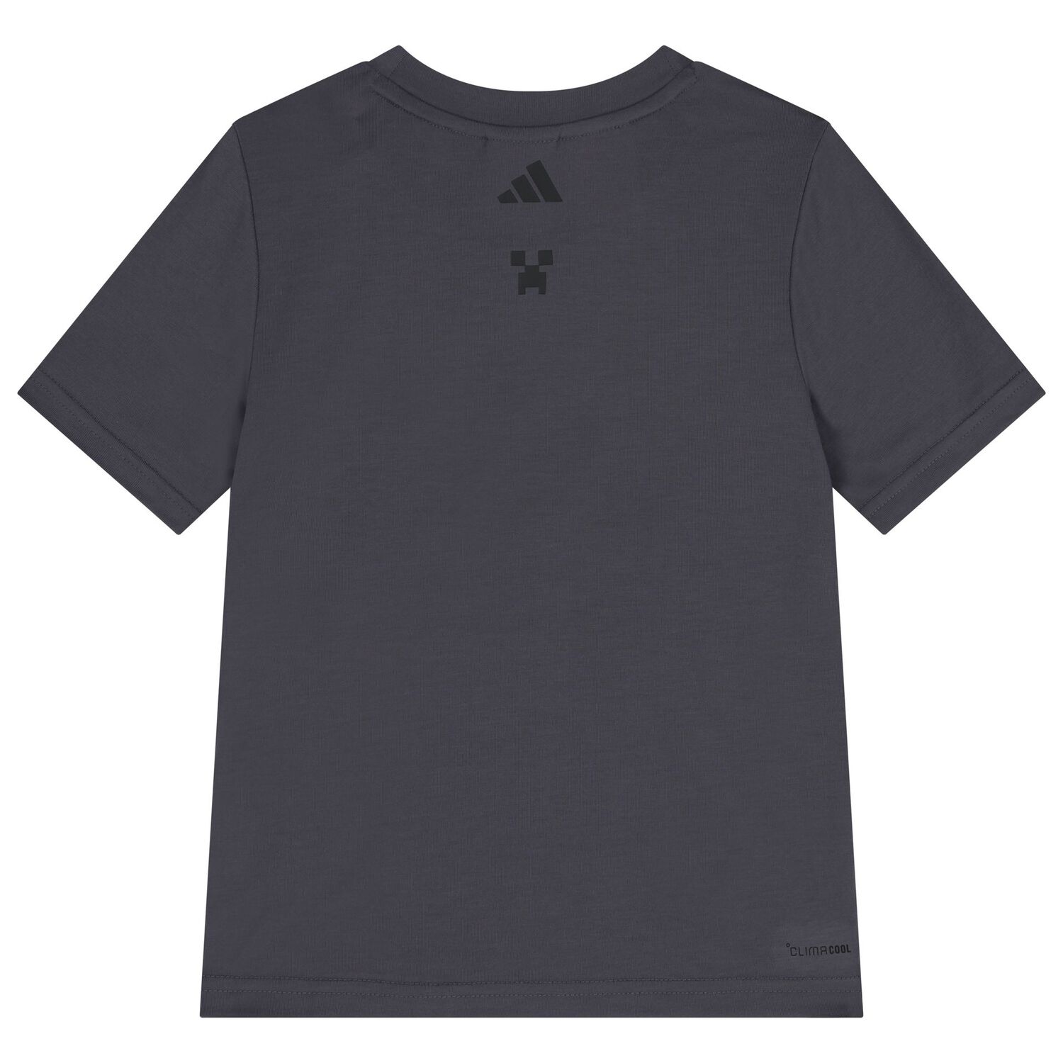 Boys Grey Minecraft Logo T-Shirt, 2, hi-res