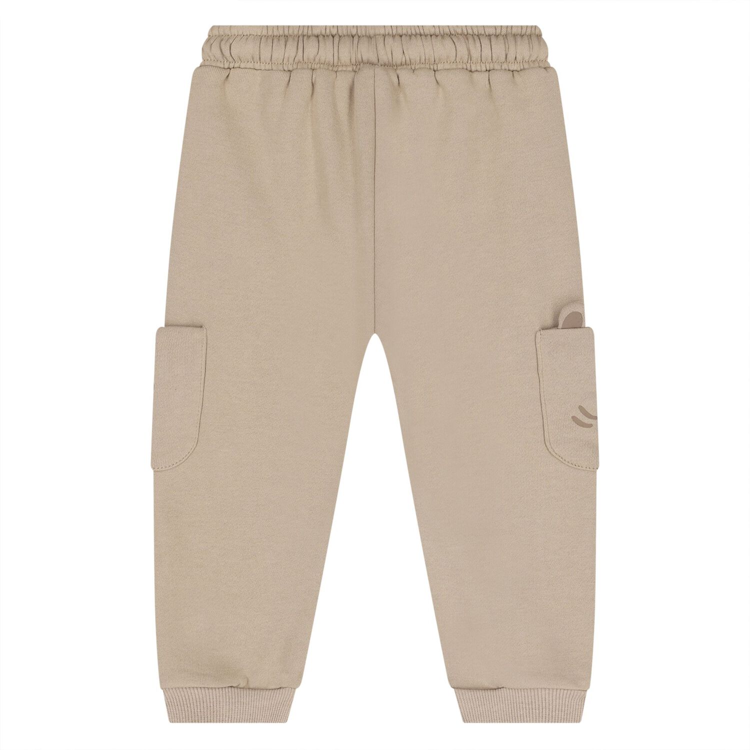 Younger Boys Beige Lion Joggers, 1, hi-res