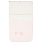 Baby Girls Pink & White Logo Baby Nest, 1, hi-res