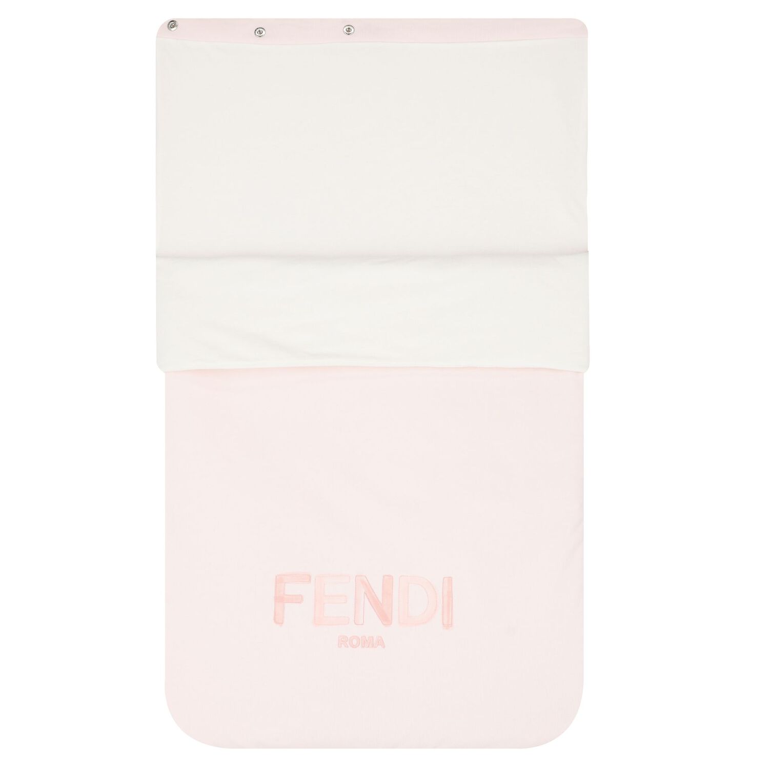 Baby Girls Pink & White Logo Baby Nest, 1, hi-res