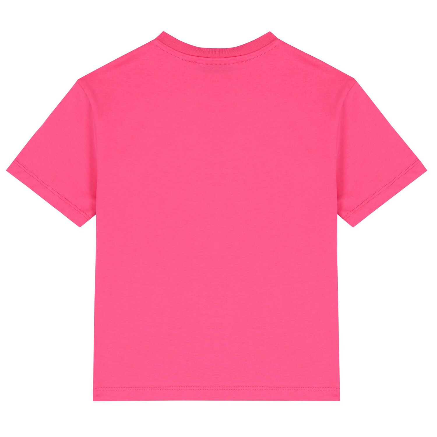 Girls Pink Embellished Logo T-Shirt, 1, hi-res
