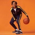 Boys Navy Logo Joggers, 1, hi-res