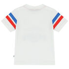 Younger Boys White Sports Car T-Shirt, 1, hi-res