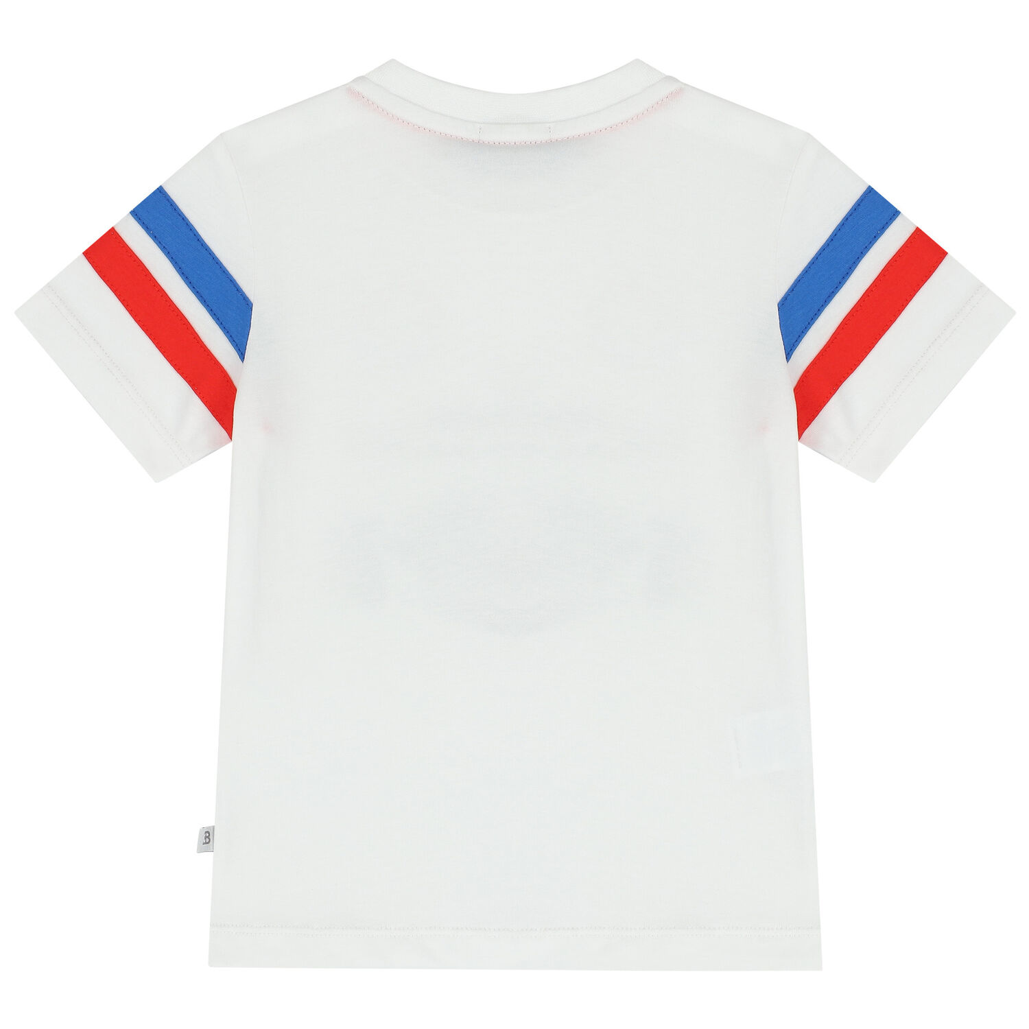 Younger Boys White Sports Car T-Shirt, 1, hi-res image number null