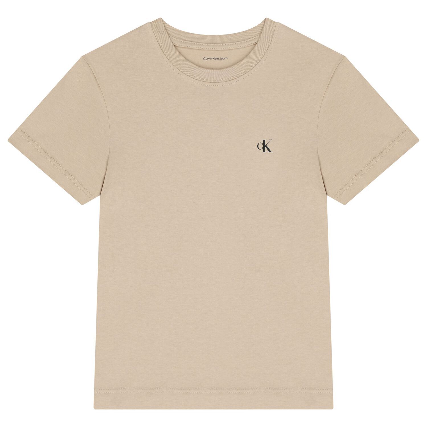 Boys Ivory & Beige Logo T-Shirt ( 2-Pack ), 12, hi-res