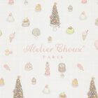 Baby Girls Ivory Sweetie Pie Swaddle Blanket, 1, hi-res