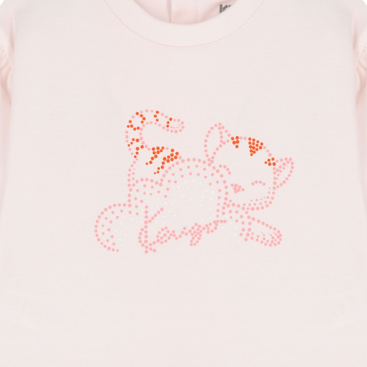 Younger Girls Pink Tiger Logo Trousers Set, 1, hi-res