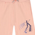 Girls Pink Logo Joggers, 1, hi-res