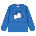 Boys Blue Yeti Sweatshirt, 1, hi-res