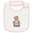 Baby Girls Pink & White Teddy Bear Logo Babygrow Gift Set, 4, hi-res