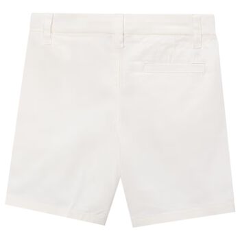 Boys Ivory Chino Shorts