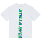 Boys White Logo T-Shirt, 1, hi-res