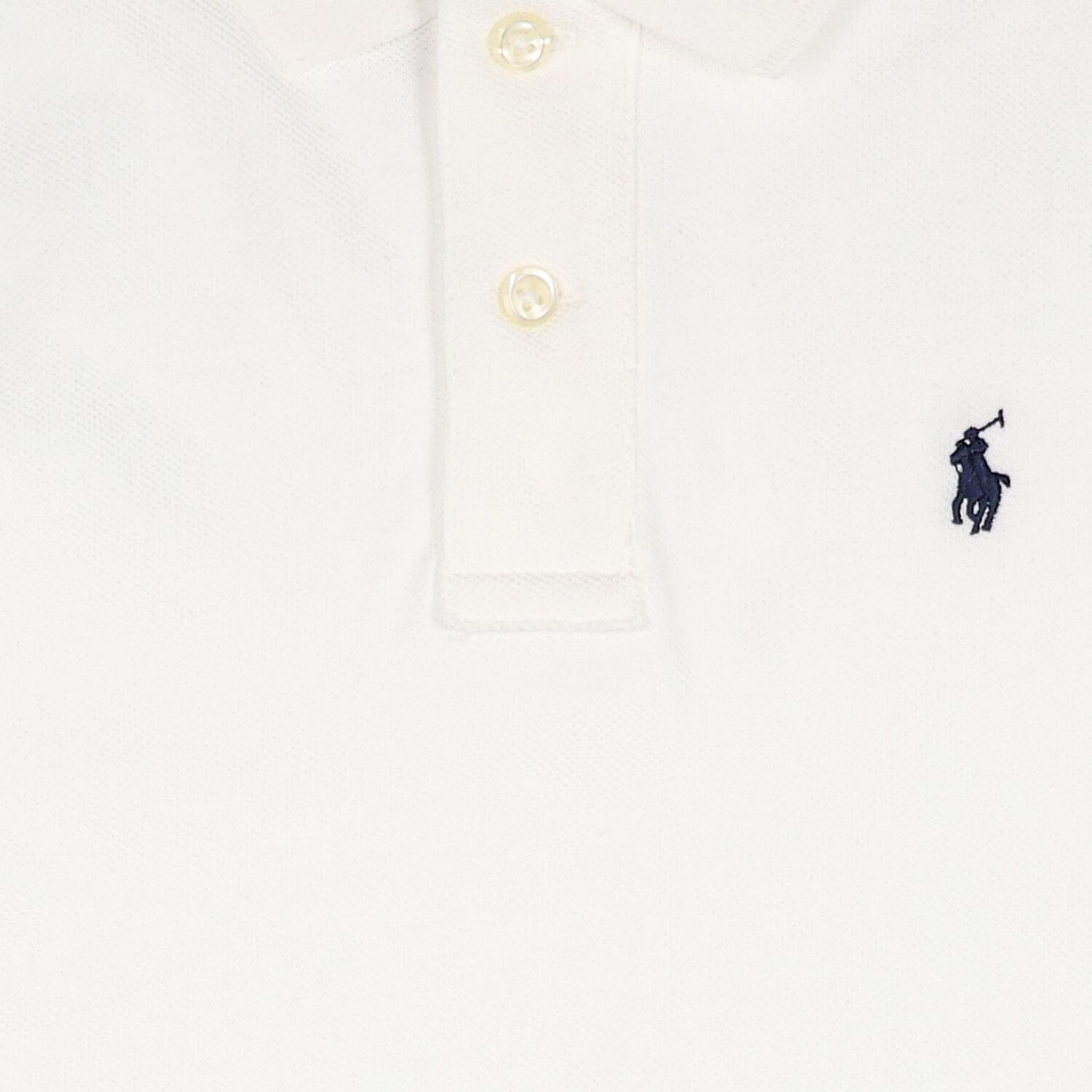 Boys White Logo Polo Shirt, 1, hi-res