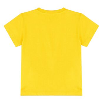 Younger Yellow Teddy Bear Logo T-Shirt