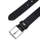 Boys Black Logo Belt, 1, hi-res