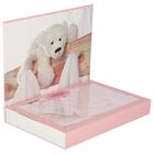 Baby Girls Pink Bunny Babygrow Gift Set, 1, hi-res