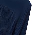 Girls Navy Blue Pleated Dress, 1, hi-res