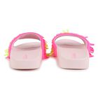 Girls Pink Logo Sliders, 1, hi-res