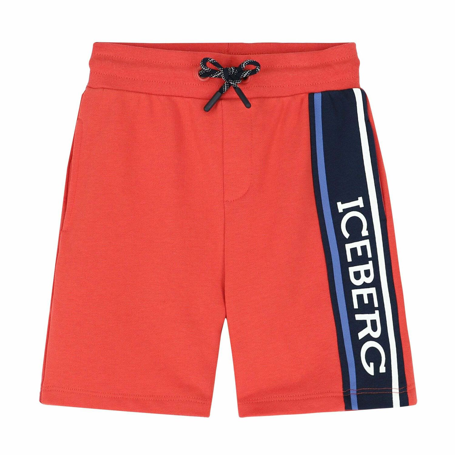 Boys Red Logo Shorts, 1, hi-res