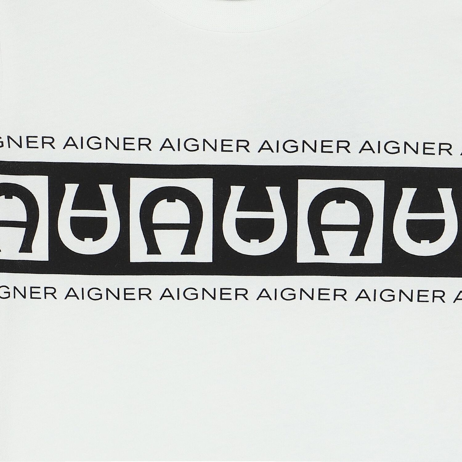 Younger Boy White Logo T-Shirt, 1, hi-res