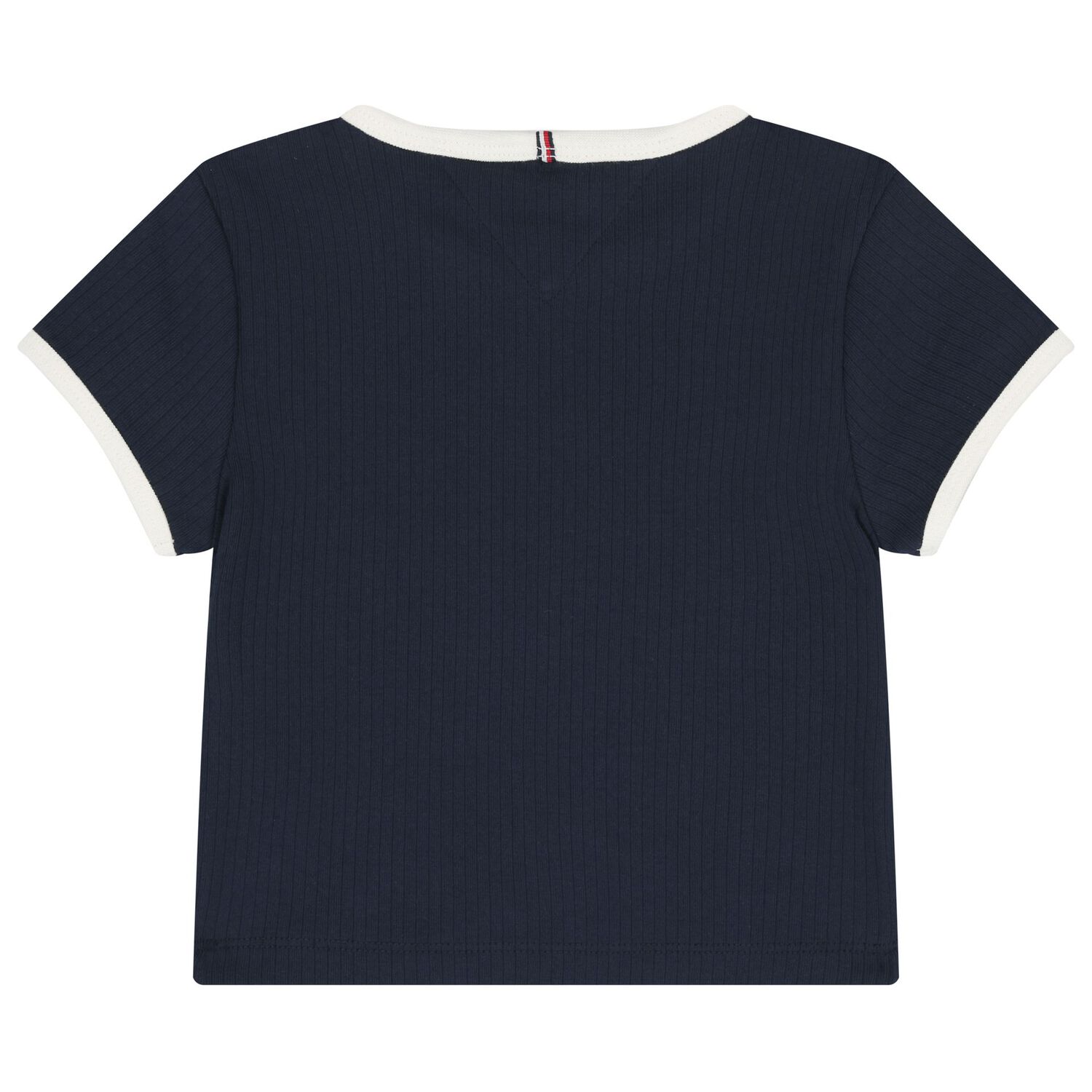 Girls Navy Blue Logo T-Shirt, 1, hi-res