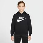 Black Logo Hooded Top, 1, hi-res