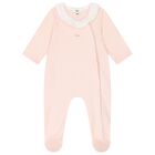 Baby Girls Pink & Ivory Babygrow Gift Set, 2, hi-res