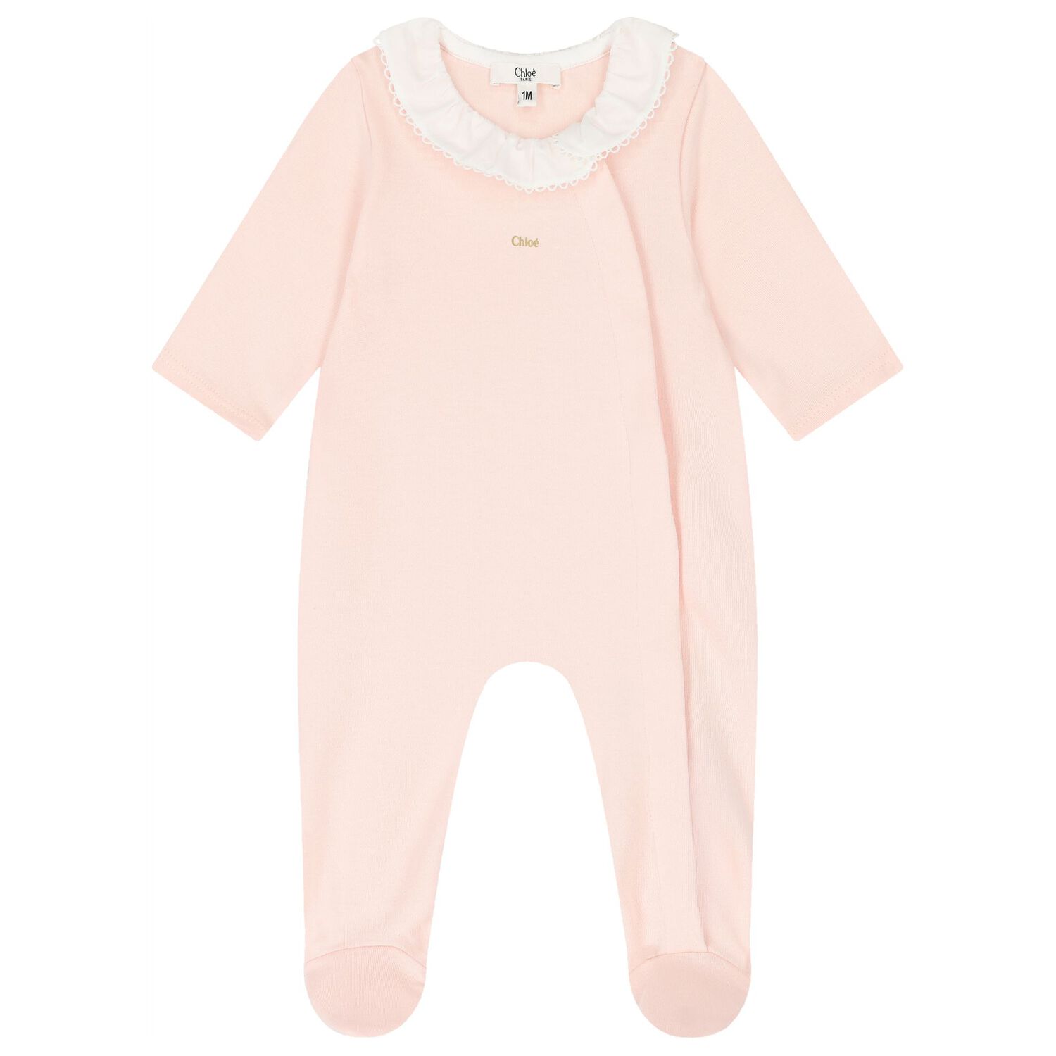 Baby Girls Pink & Ivory Babygrow Gift Set, 2, hi-res
