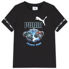 Boys Black Hot Wheels Graphic T-Shirt, 1, hi-res