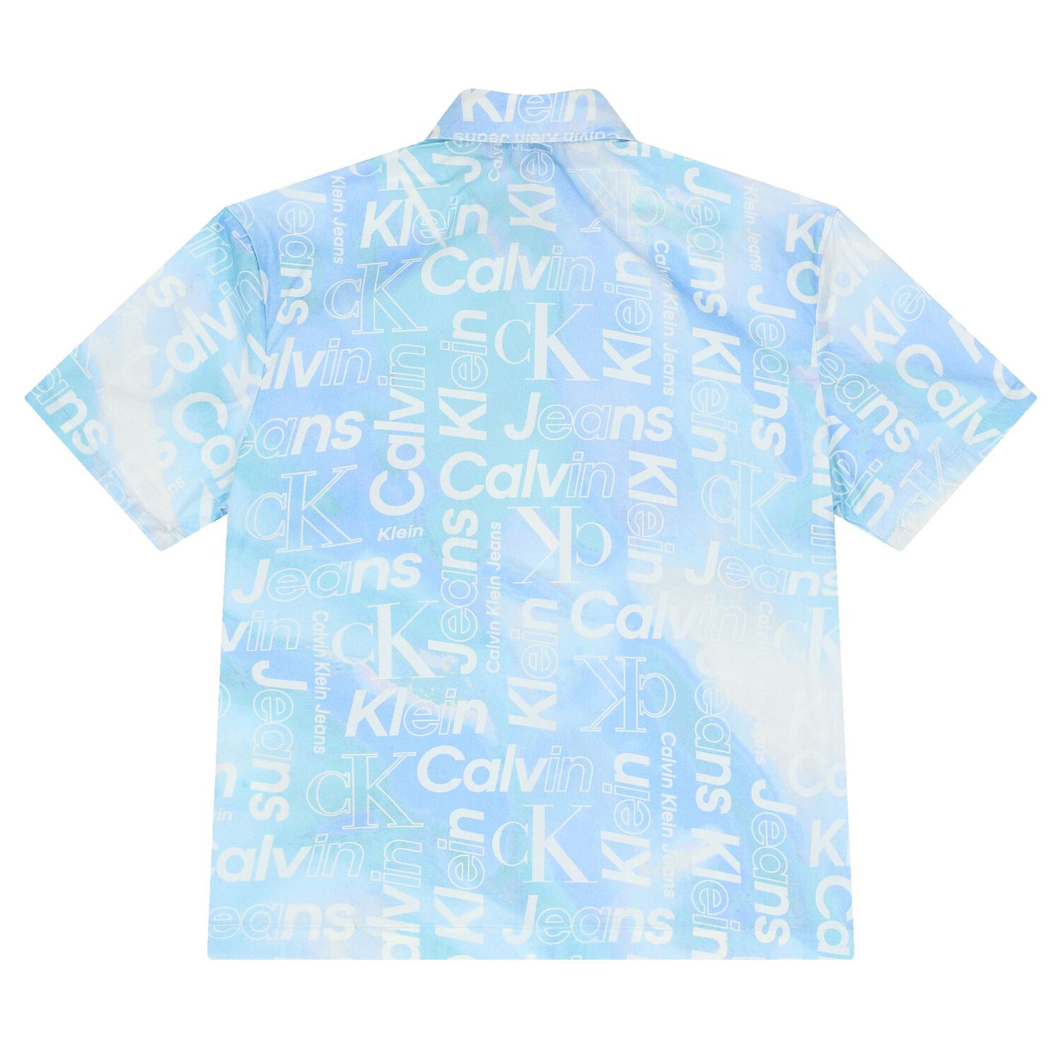 Boys Blue & White Logo Shirt, 1, hi-res image number null