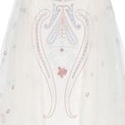 Girls Ivory Flower Cape Tulle Dress , 1, hi-res