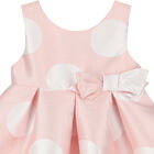 Younger Girls Polka Dots Pink Dress, 1, hi-res