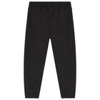 Black Logo Joggers, 1, hi-res