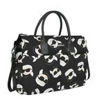 Black & White Logo Baby Changing Bag, 1, hi-res