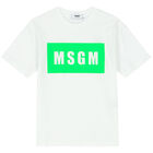 White & Green Logo T-Shirt, 2, hi-res