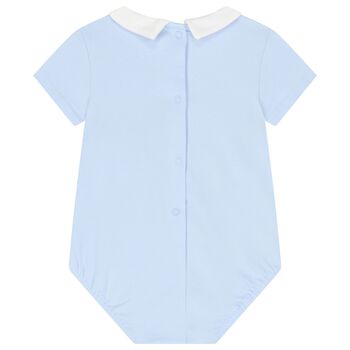 Baby Boys Blue Bodysuit