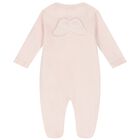 Pink Angel Wings Babygrow, 3, hi-res