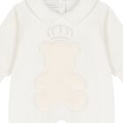 Ivory Teddy Bear Babygrow, 1, hi-res