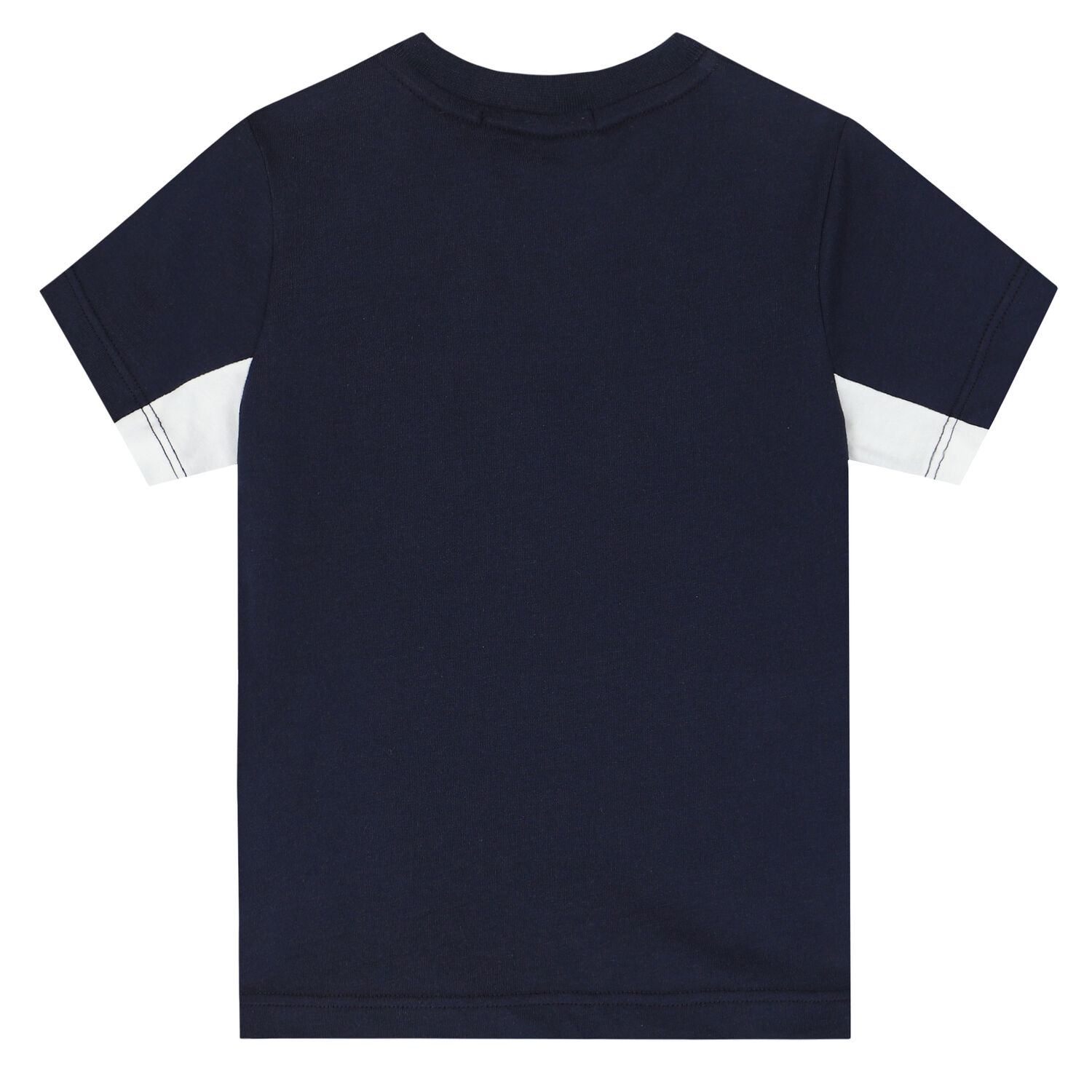 Younger Boys Navy Logo T-Shirt, 2, hi-res image number null