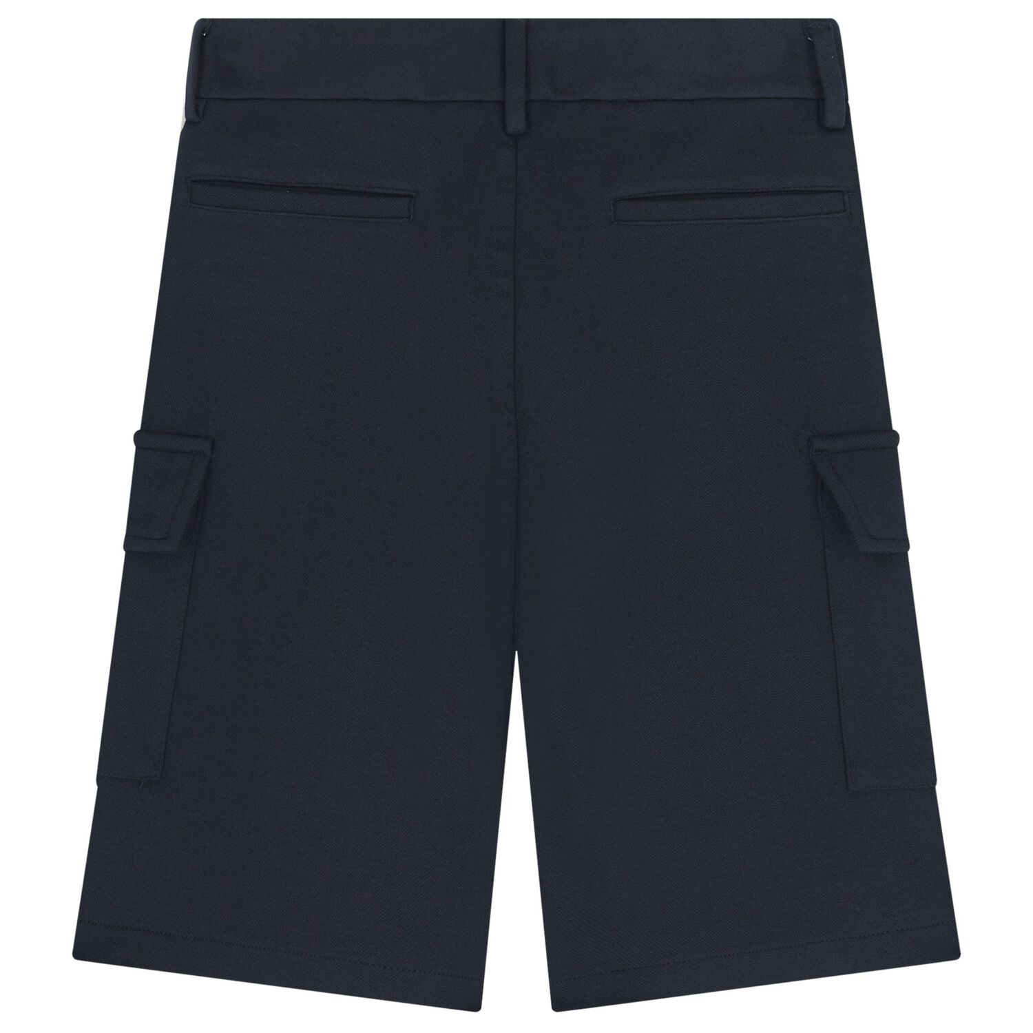 Boys Navy Blue Cargo Shorts, 1, hi-res