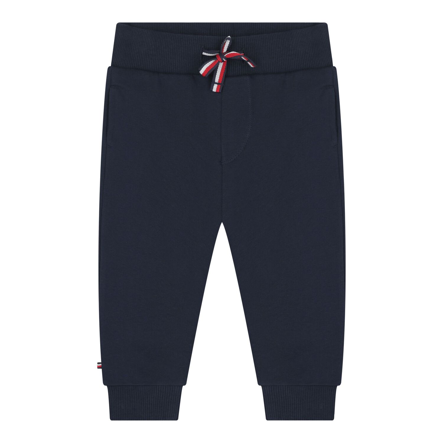 Baby Boys Navy Blue Logo Tracksuit , 1, hi-res